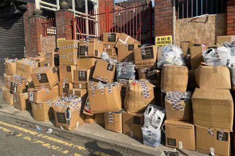 manchester warehouse fake clothes|counterfeit street manchester news.